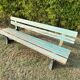 Antique garden bench