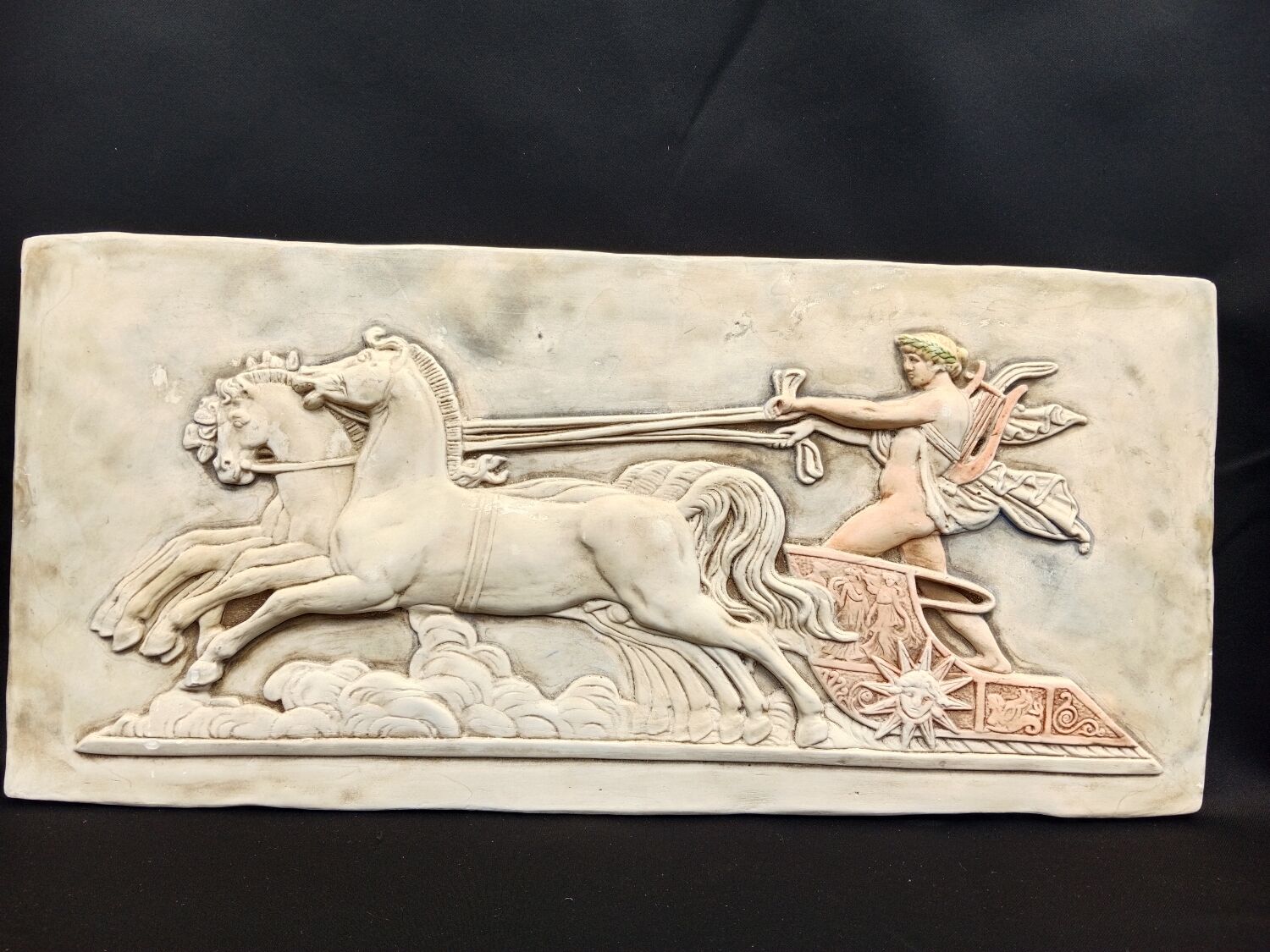 Plaster bas-relief
