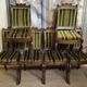 Suite de six chaises d’époque Charles X, en palissandre finement marqueté