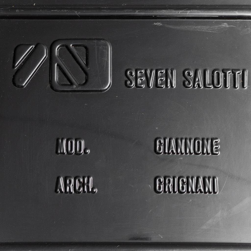 Divano modulare tessuto mod. giannone seven salotti anni ’70 vintage modernariato