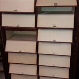 Louis Philippe walnut cardboard box