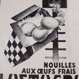Poster pub lustucru 1928 of Aprés R.de Valèrio