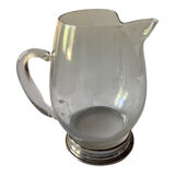 Silver base pitcher