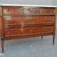 Convenient to scraper style Louis XVI mahogany era XVIII