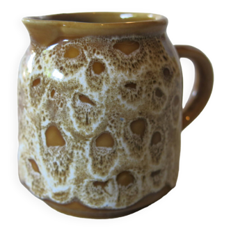 pretty milk jug from Sarreguemines in very good condition