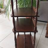 Antique music shelf unit