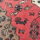 Tapis pakistanais rose fait main