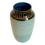 Ceramic vase west germany 70s height 50 cm