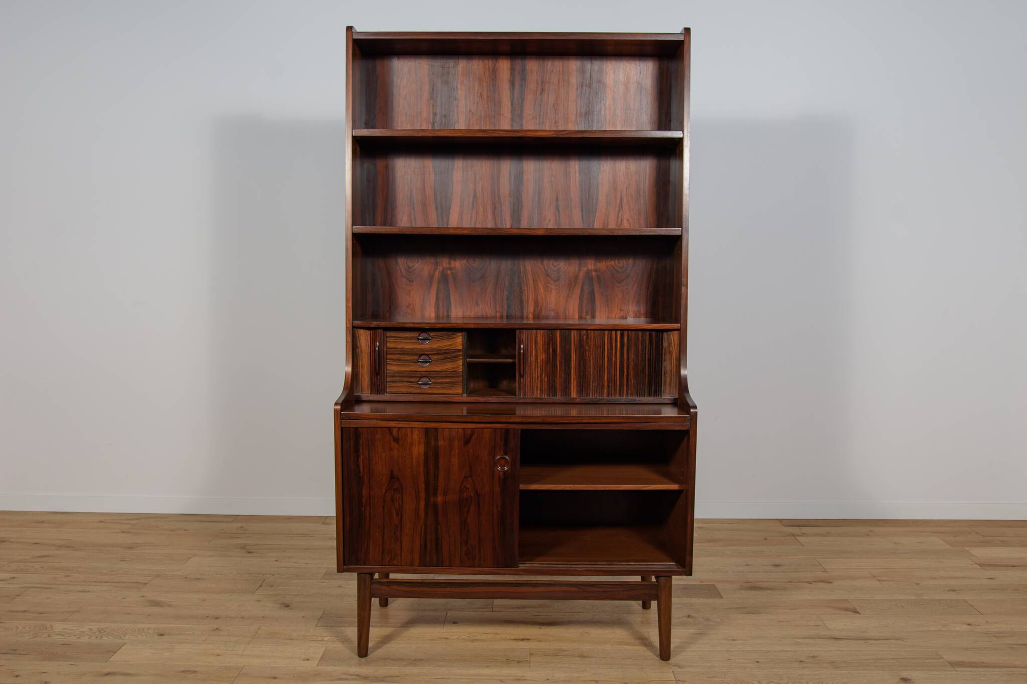 Mid-Century Rosewood Shelf by Johannes Sorth for Bornholm, Denmark, 1960s