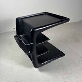 Black cart Space Age Peter Ghyczy 70s