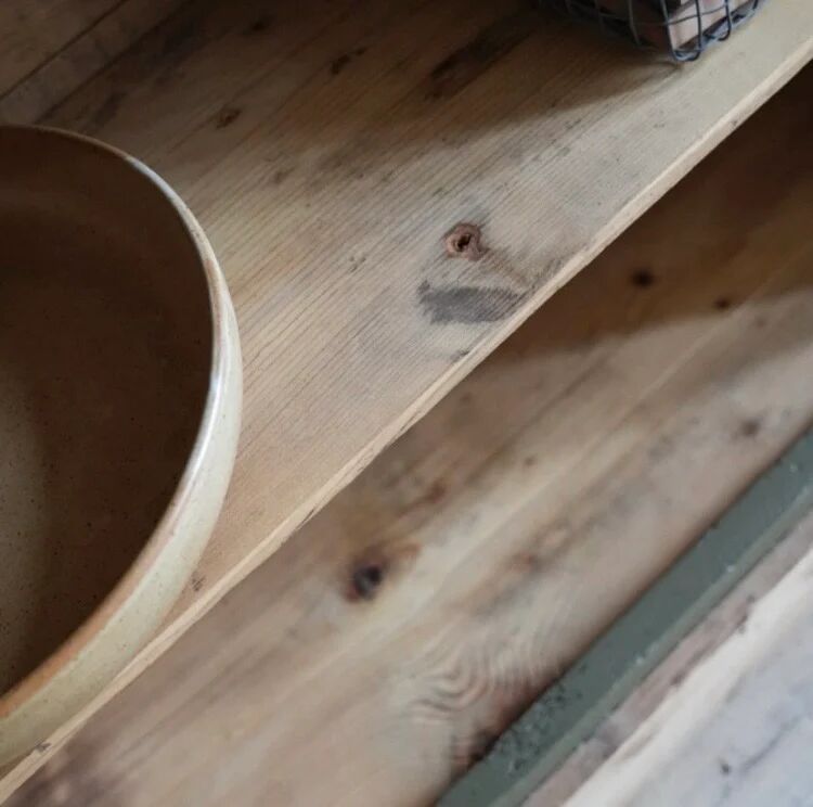 Parisian green museum buffet