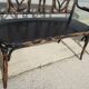 Baumann salon, armchair, bench and bistro chair