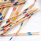 Jeu de mikado, années 1980
