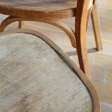 Set of 10 baumann bistro chairs