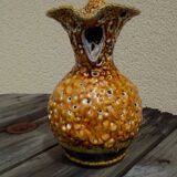 Honey colored fat lava pitcher