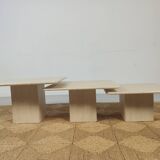 Table travertine 80s