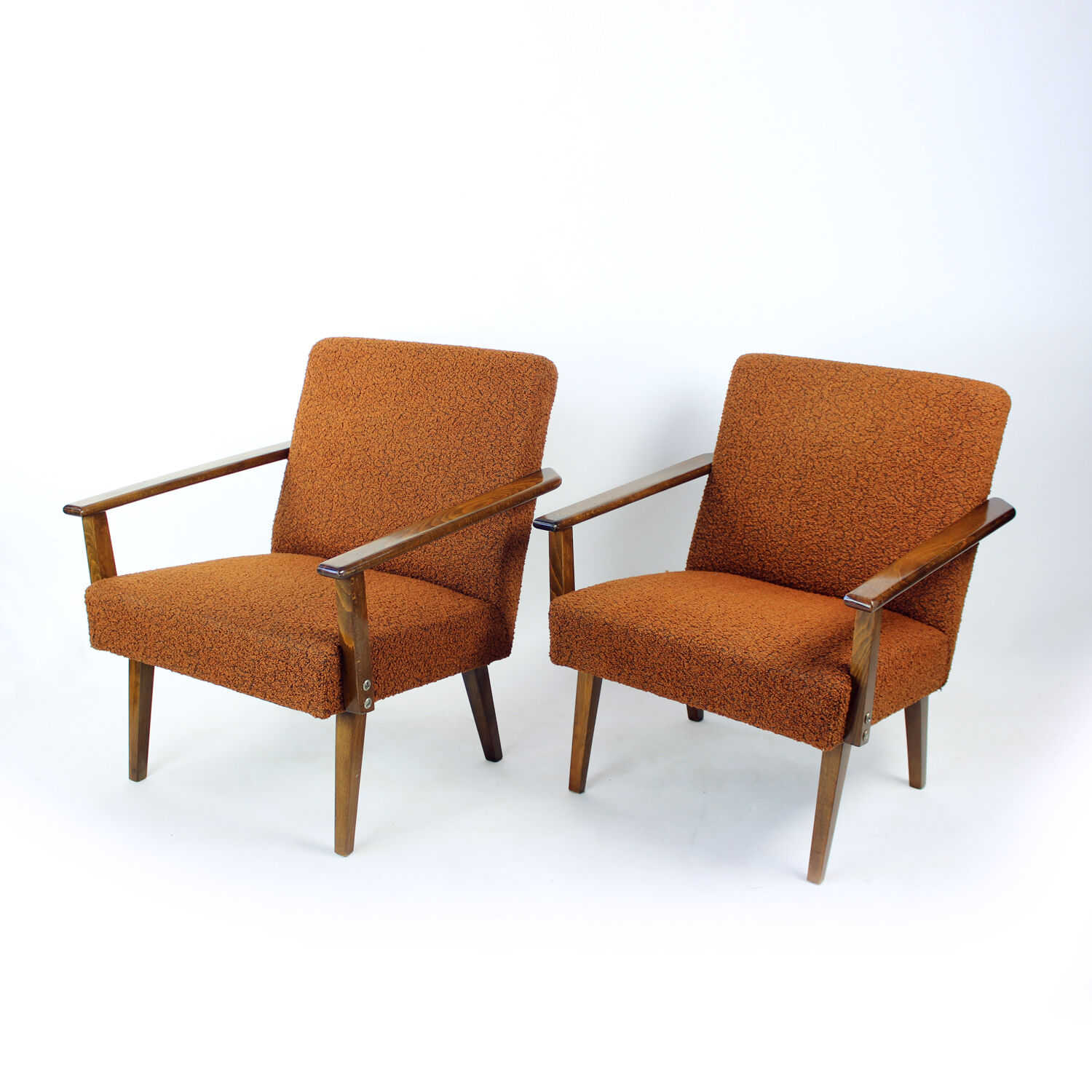 Pair Of Mid Century Modern Armchairs By Tatra Czechoslovakia, 1960s