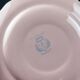 8 vintage dessert plates Salins powder pink – Ø 21.6 cm
