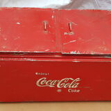 Coca-Cola double metal cooler