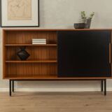 60s Sideboard with Sliding Doors by WK Möbel
