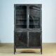 Polished iron medicine cabinet, 1930s