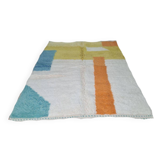 Tapis berbère en laine fait main 250 x 150 cm