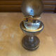 Vintage 1960s Brass World Map Globe Lighter #E2