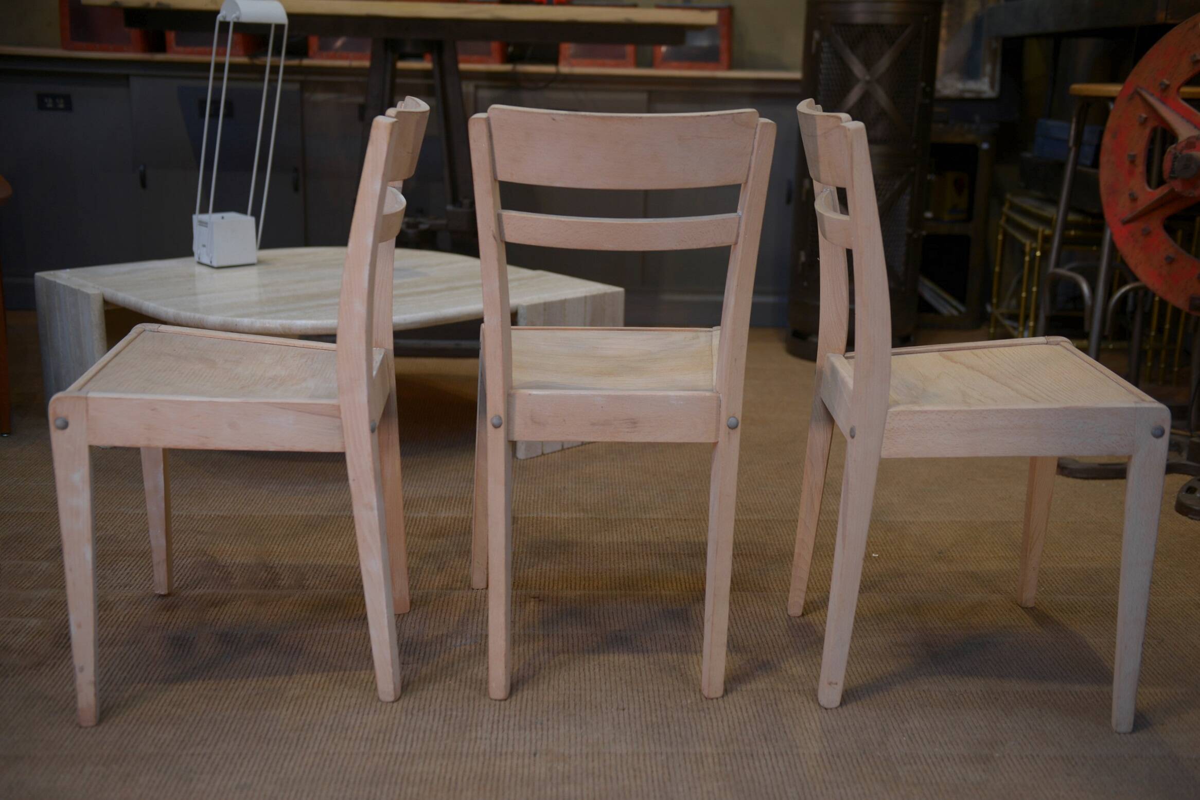 Set of 4 Stella Chairs 1940