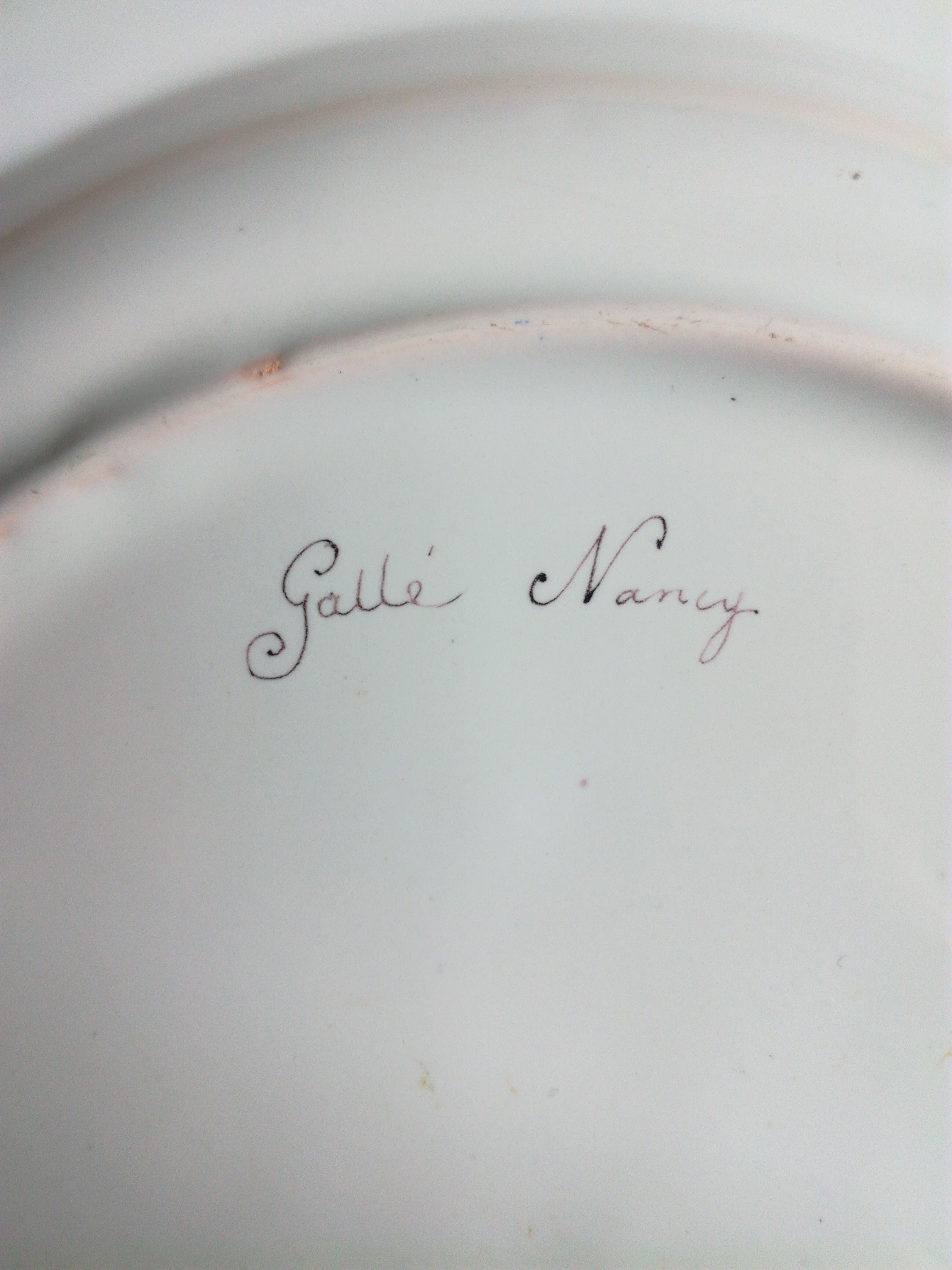 Emile Galle plate