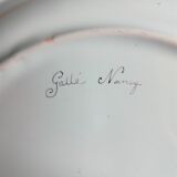 Assiette Emile Galle