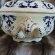 Small soup tureen in Longchamp ironstone.