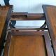 Round table + 4 chairs solid wood elm and bamboo set mag room furniture