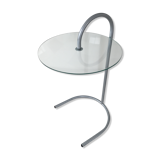 Metal table and glass ikea 1980