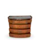 The demi-lune commode/ chest of drawers