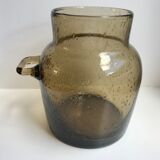 70s style blown glass ice vase/bucket