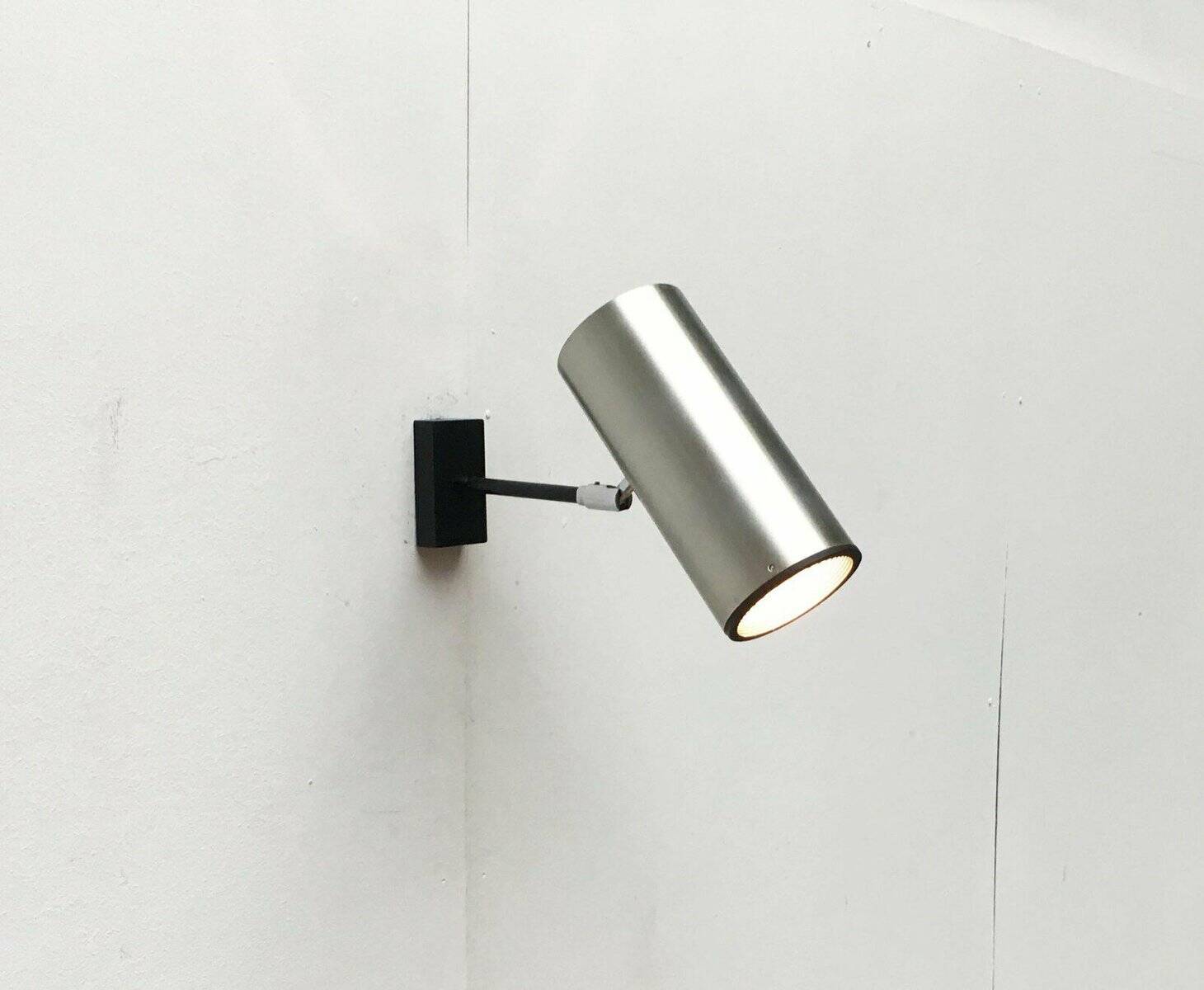 German wall lamp model W309 from the mid-century space age by Staff, 1960s.