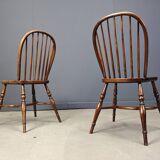 Ensemble de 8 chaises de salle à manger vintage Ercol, années 1950