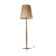 Brass and Cherry Floor Lamp, 1950s