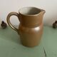 Small old Berry sandstone pitcher
