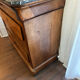 Louis Philippe style commode with marble top