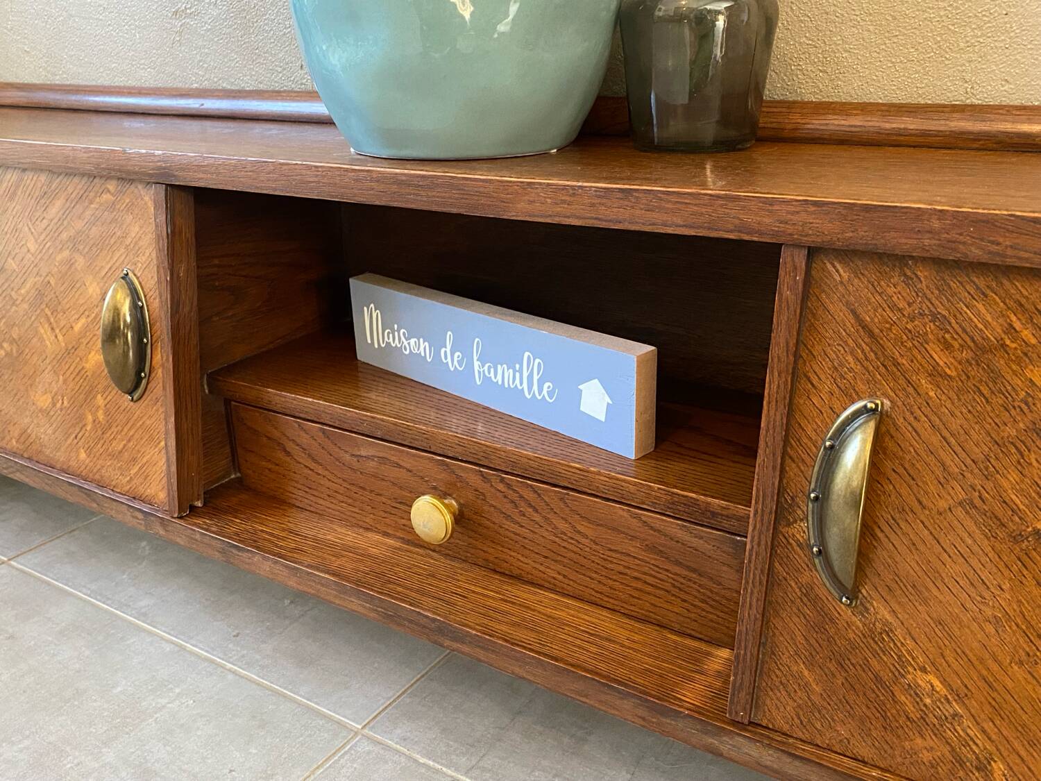Vintage 50s sideboard (shallow)