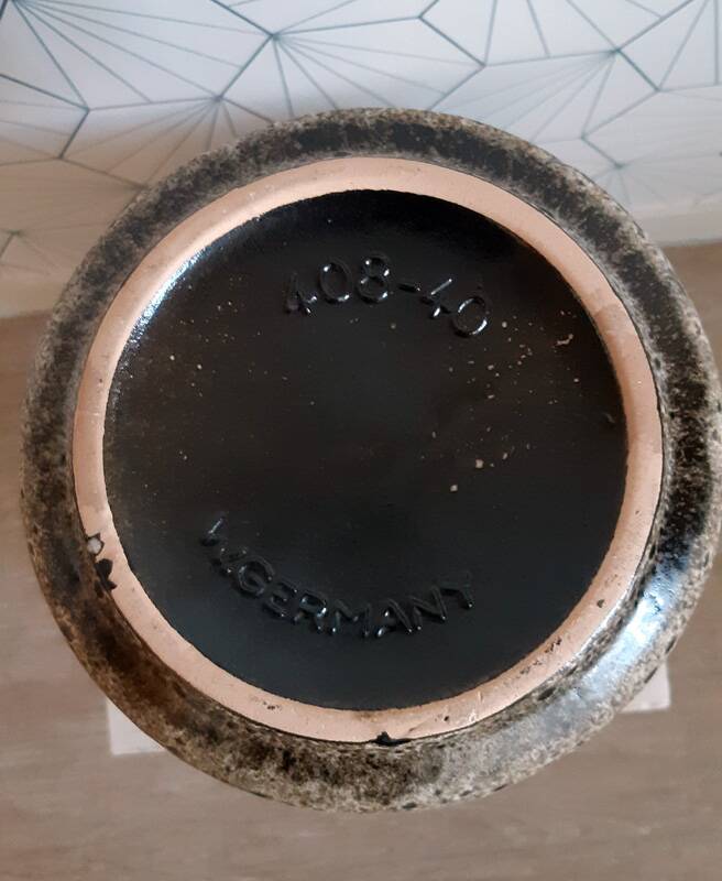 Large vintage ceramic vase “West-Germany” 1950s.