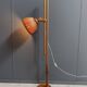 Hans agne Jakobsson wood floor lamp 1960s