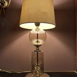Lampe See Delmas en laiton et verre
