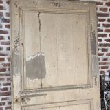 19th century double-sided partition door in solid oak