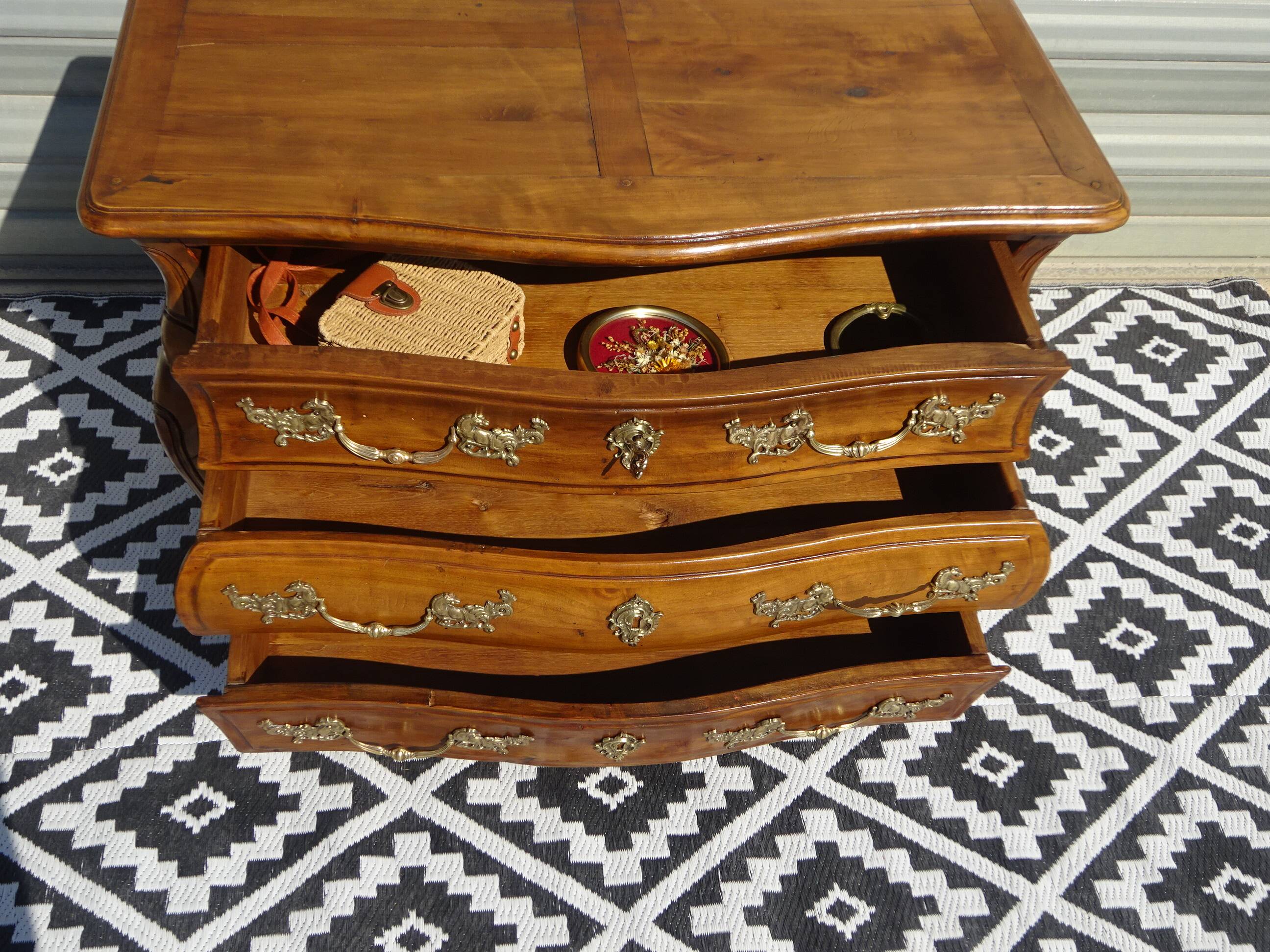 Old tomb chest