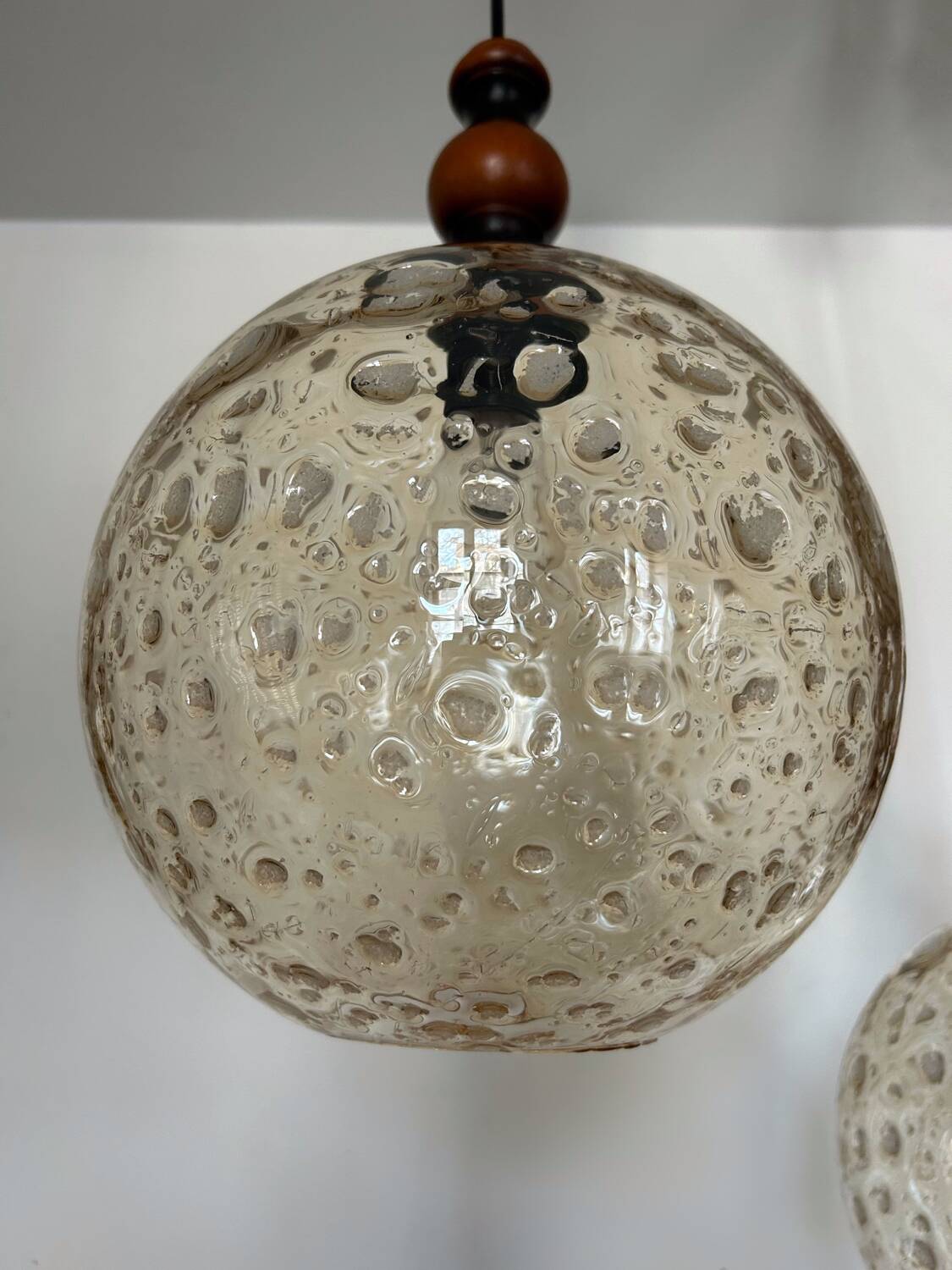 Blown Murano glass chandelier from the 70s