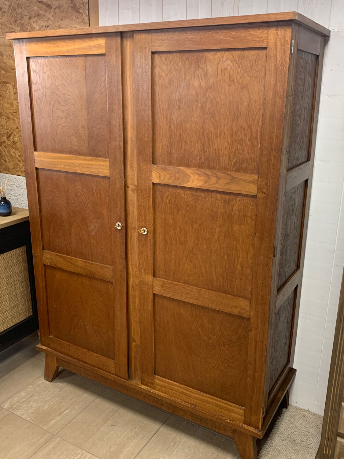 Parisian oak wardrobe