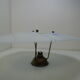 Lustre suspension 1950 space age atomic vintage design