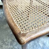 Wooden bistro chair and canning